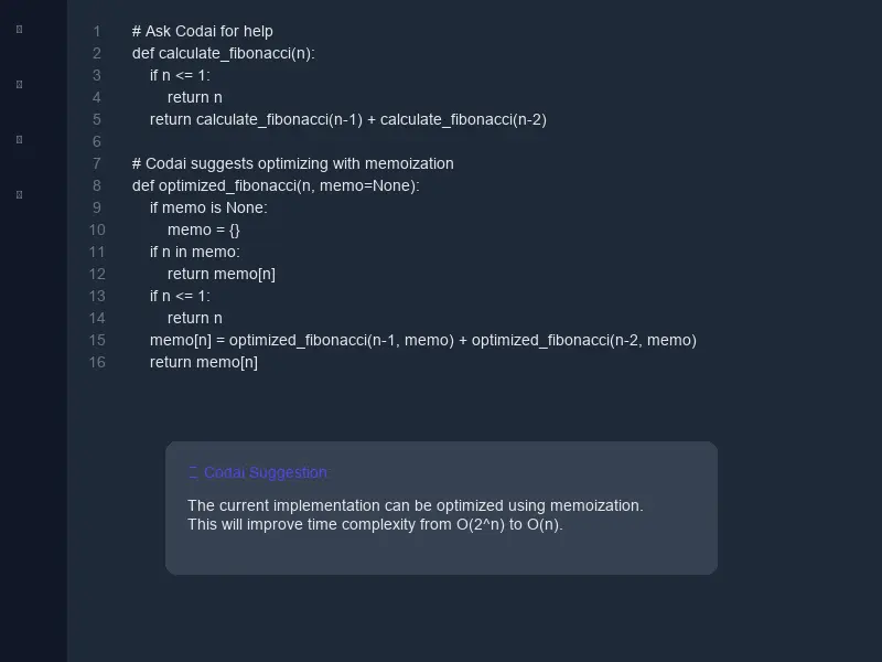 Codai AI Interface
